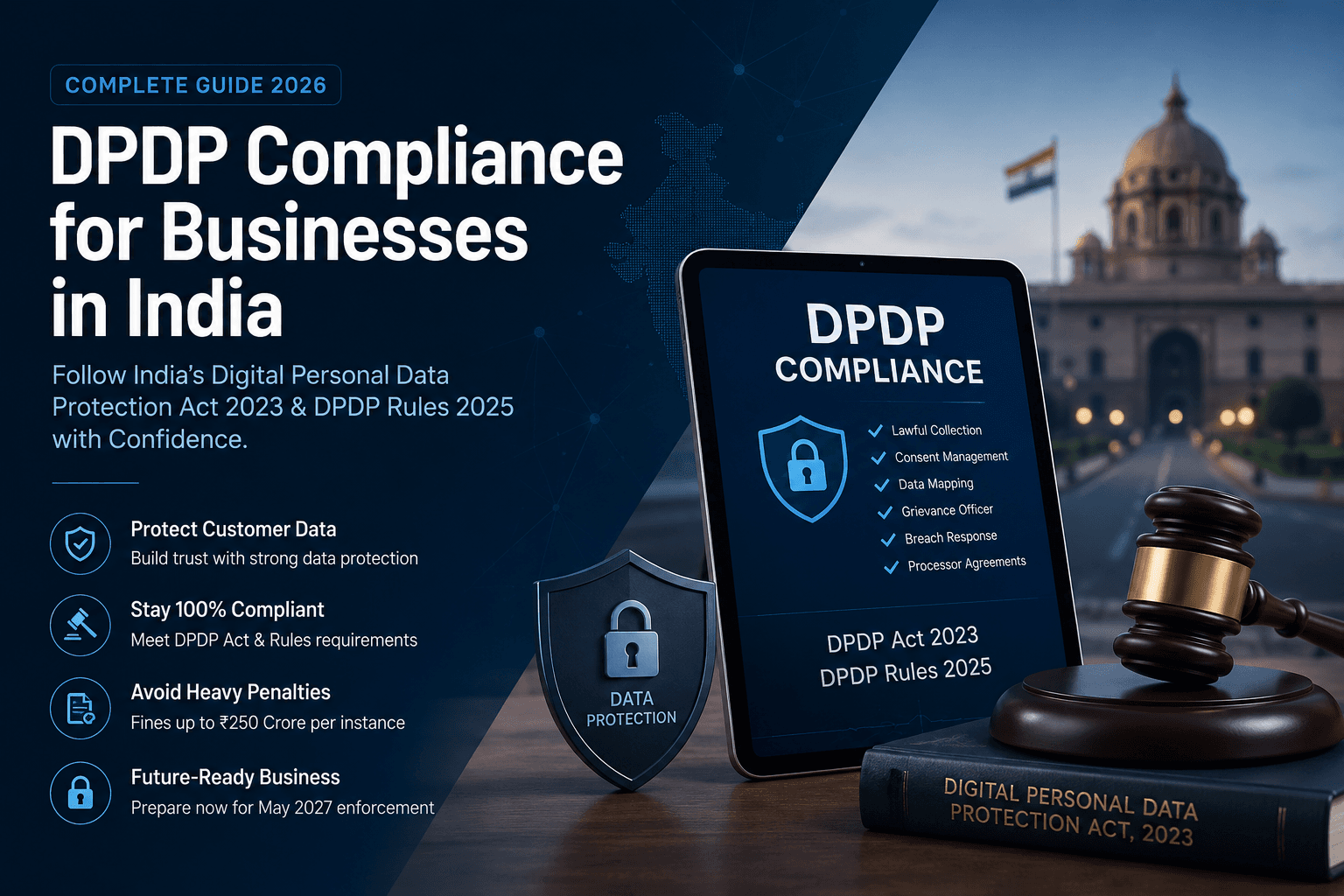 DPDP Compliance for Businesses in India: Complete Implementation Guide for 2026